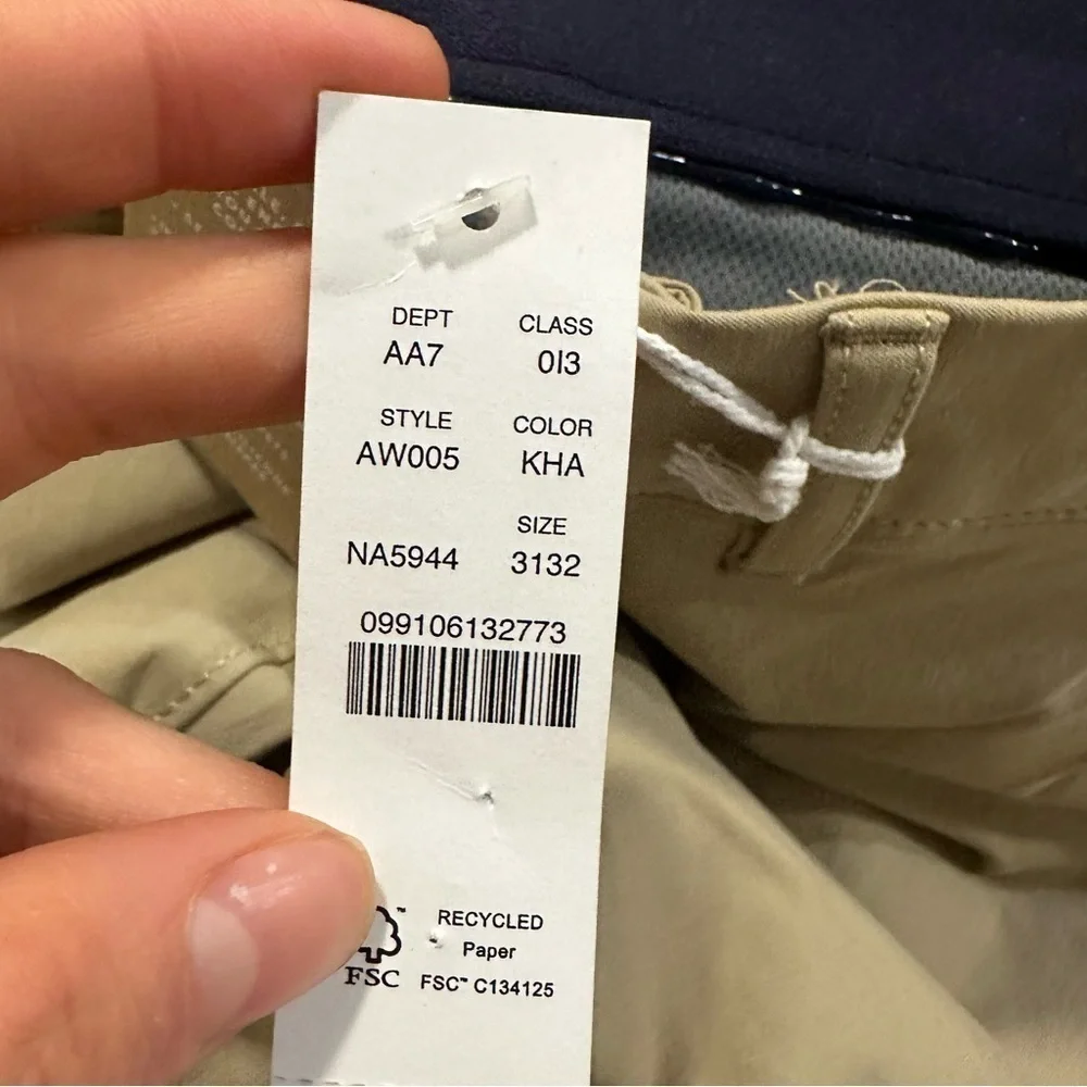 J crew 484 slim fit tech pants khaki tan
